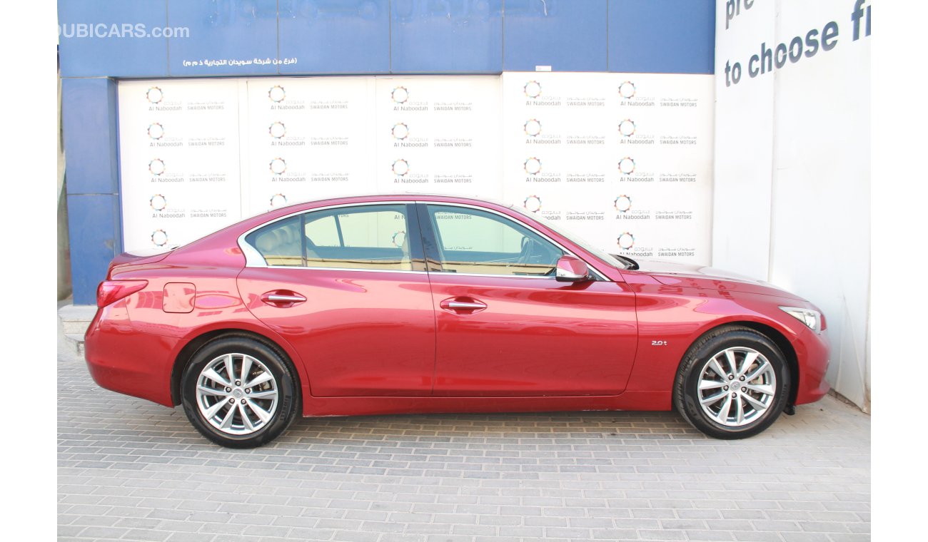 Infiniti Q50 2.0L TURBO 2016 MODEL FULL OPTION