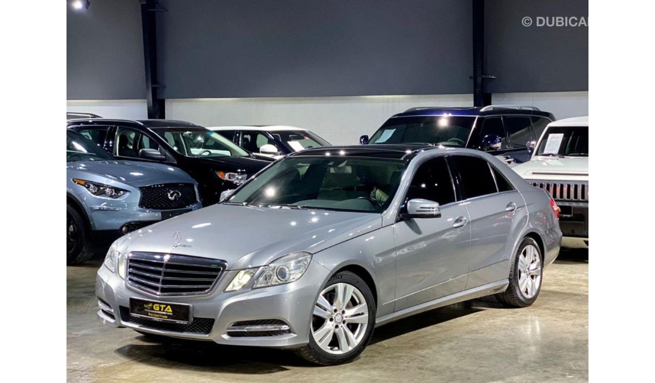 مرسيدس بنز E300 2011 Mercedes E300, Service History, GCC, Immaculate Condition