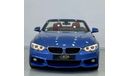 BMW 420i 2017 BMW 420i Convertible M-Sport, June 2022 BMW Warranty, June 2025 BMW Service Package, GCC