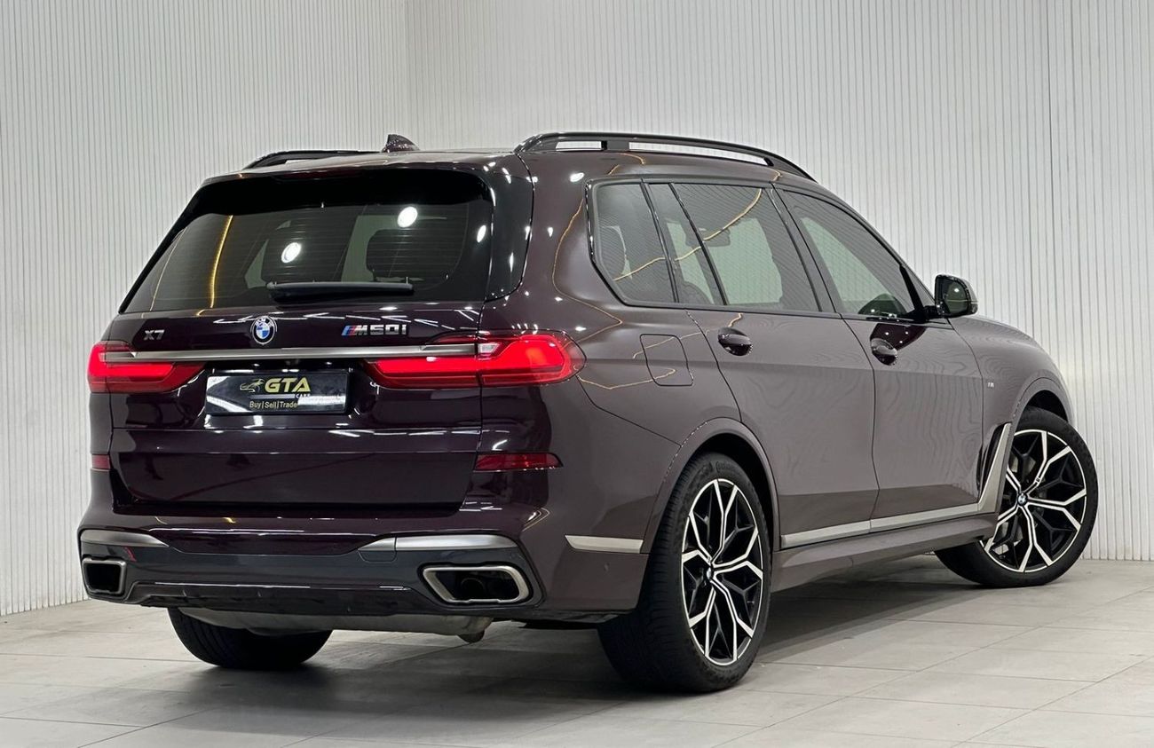 بي أم دبليو X7 2020 BMW X7 M50i M-Sport, December 2024 BMW Warranty + Service Pack, Fully Loaded, Low Kms, GCC