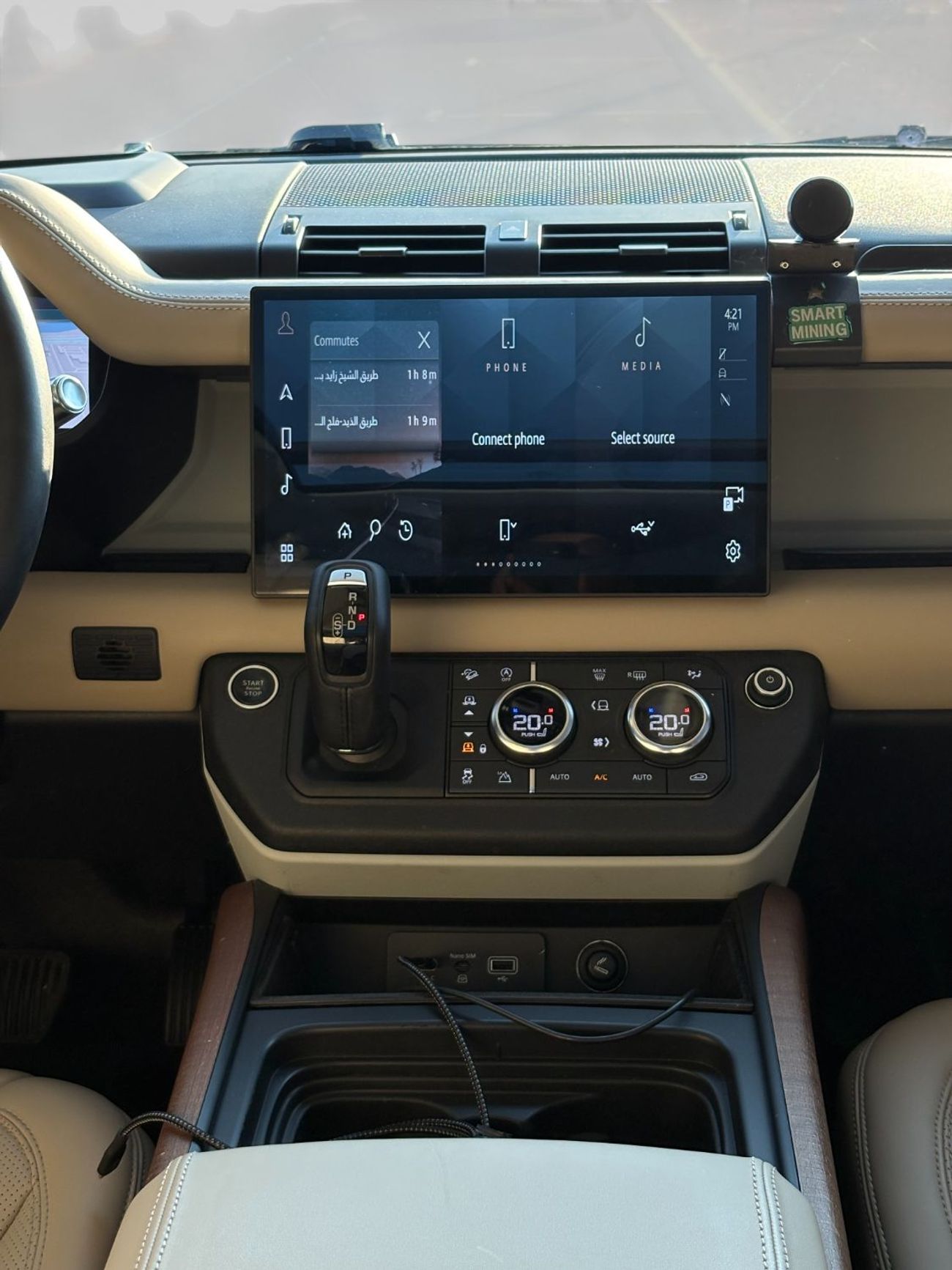 Land Rover Defender P400 90 HSE 3.0L (5 Seater) I6 TURBO A/T | 2021 | GCC SPECS | AED 3,350 per month