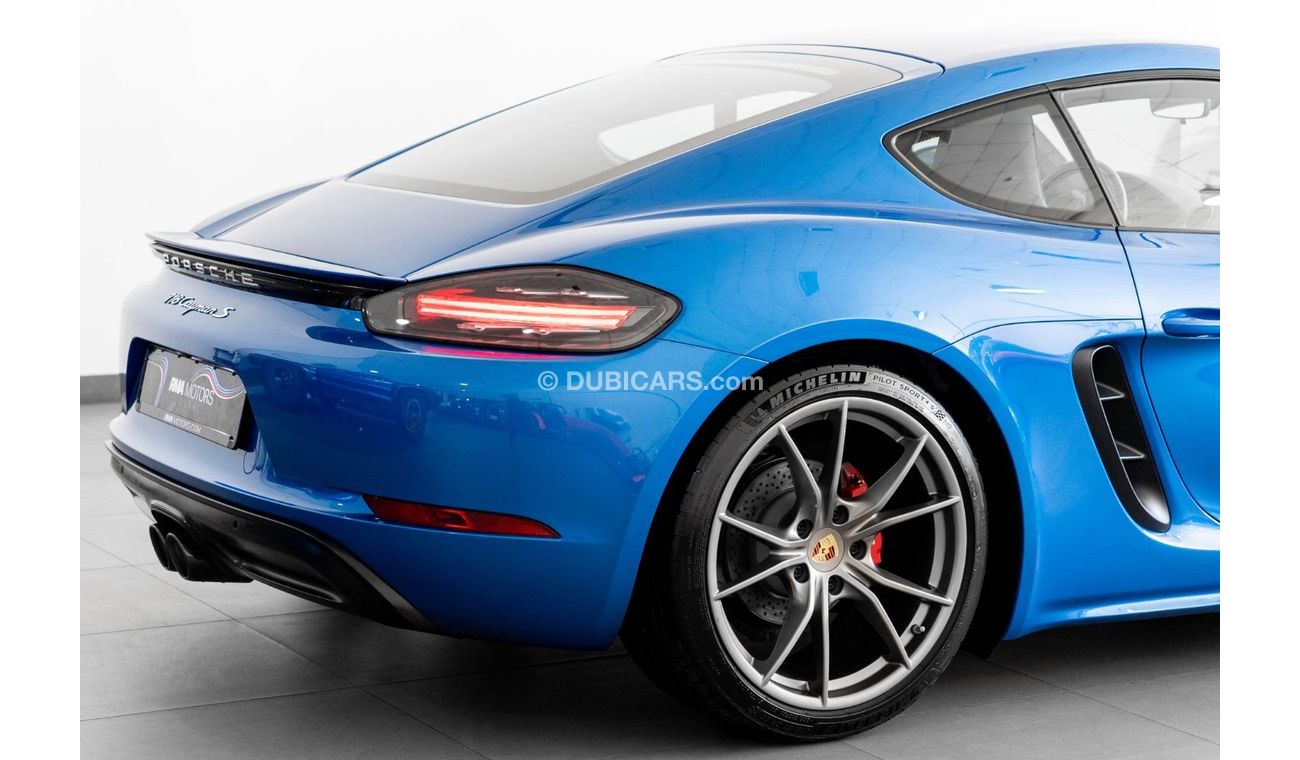 Porsche 718 Cayman 2017 Porsche Cayman 718 S Manual / Full Porsche Service History