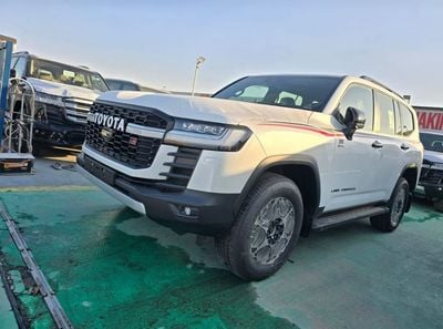 Toyota Land Cruiser 2026 Toyota Land Cruiser LC300 Hybrid 3.5 GR – Full Option – White / Red Interior