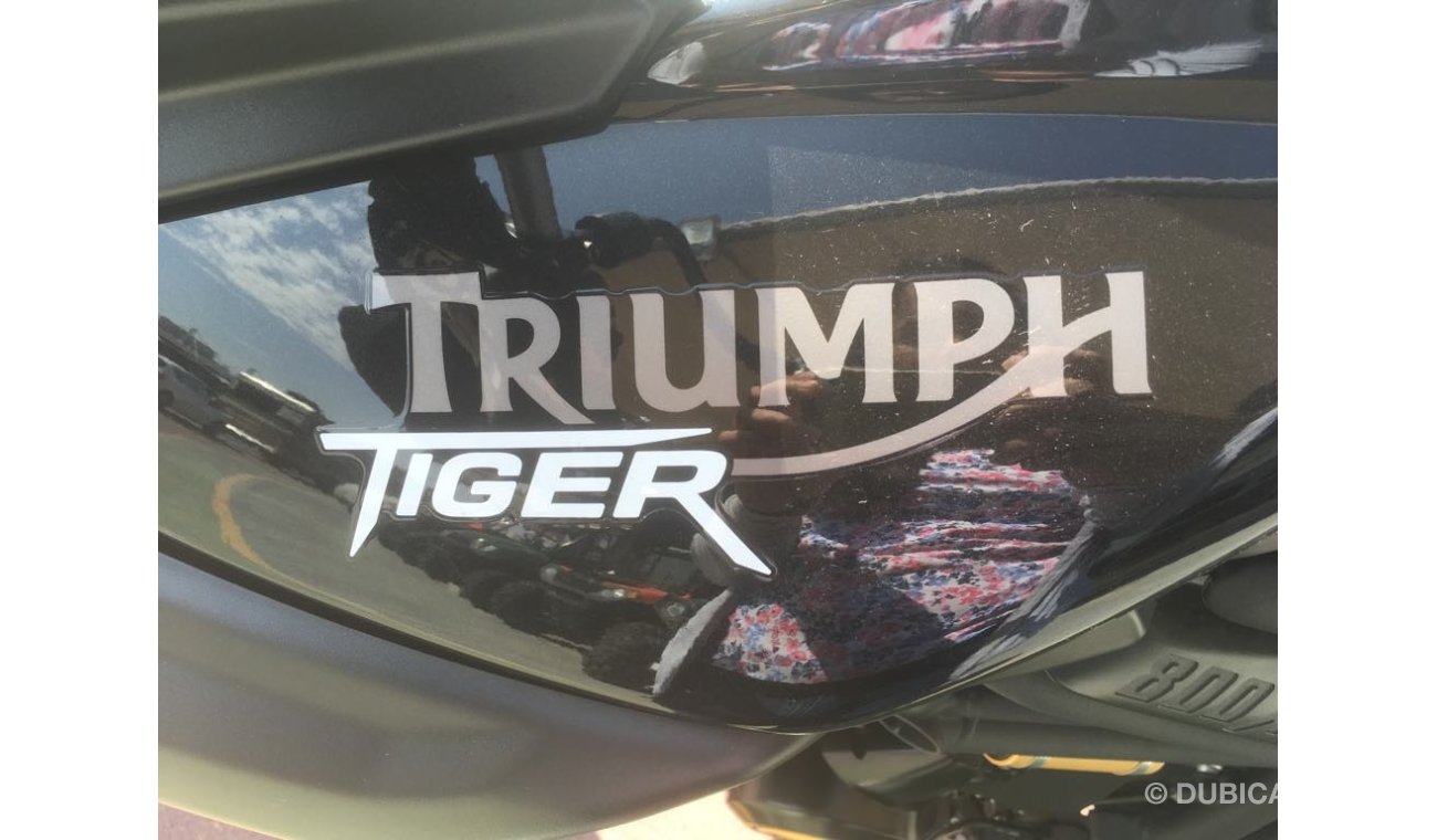 Triumph Tiger 800 "Available in Black & Green Color"