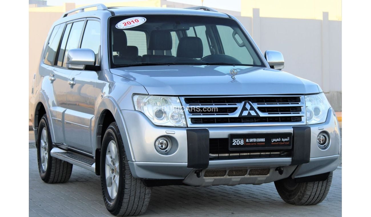 ميتسوبيشي باجيرو ميتسوبيشي باجيرو 2010 خليجي فل أوبشن بحالة ممتازة بدون حوادث نظيفه جدا من الداخل والخارج