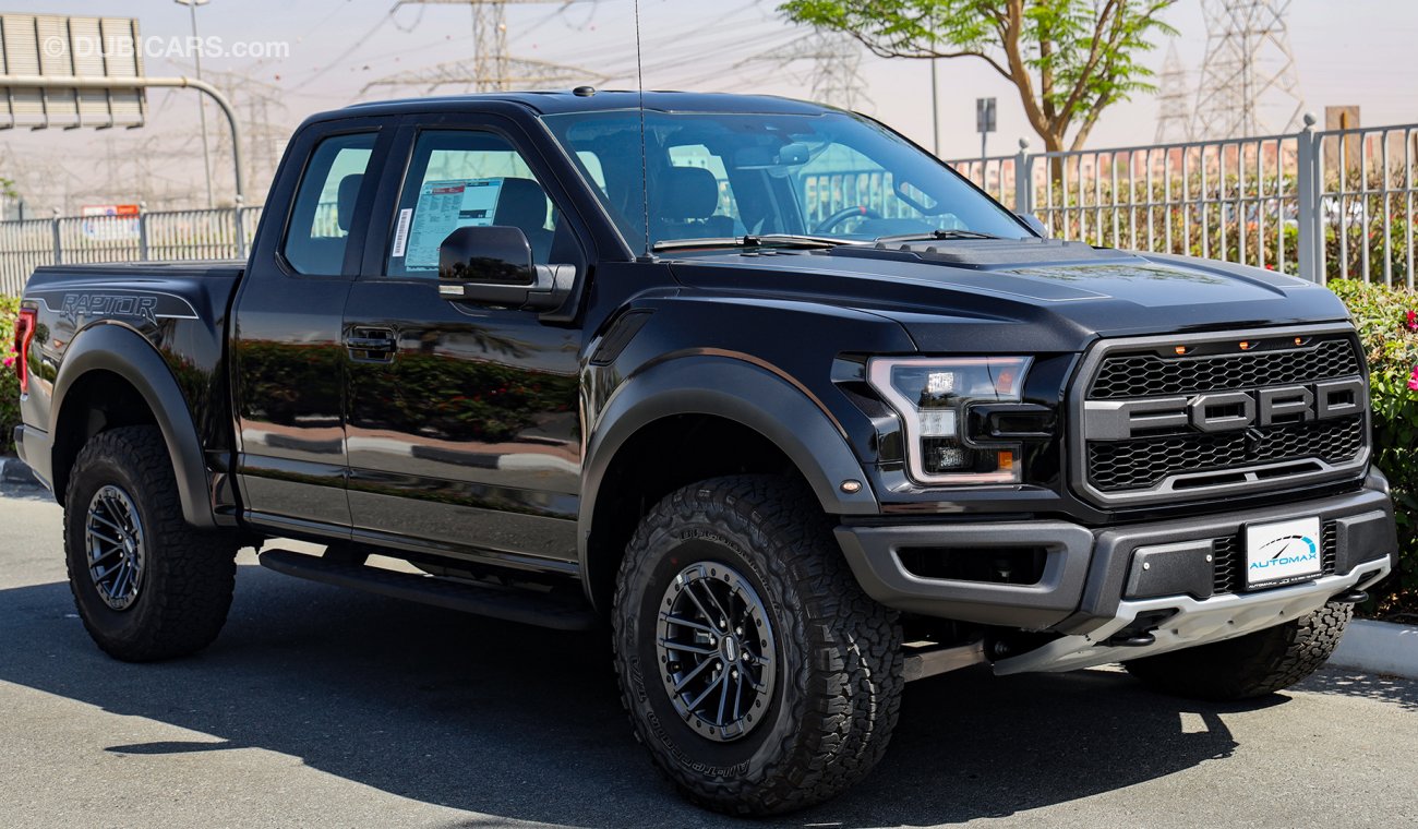 Ford Raptor Super Cab 2020 , V6 3.5L , GCC , W/5 Yrs or 100K Km WNTY & 3 Yrs or 60K Km SRVC @Al Tayer