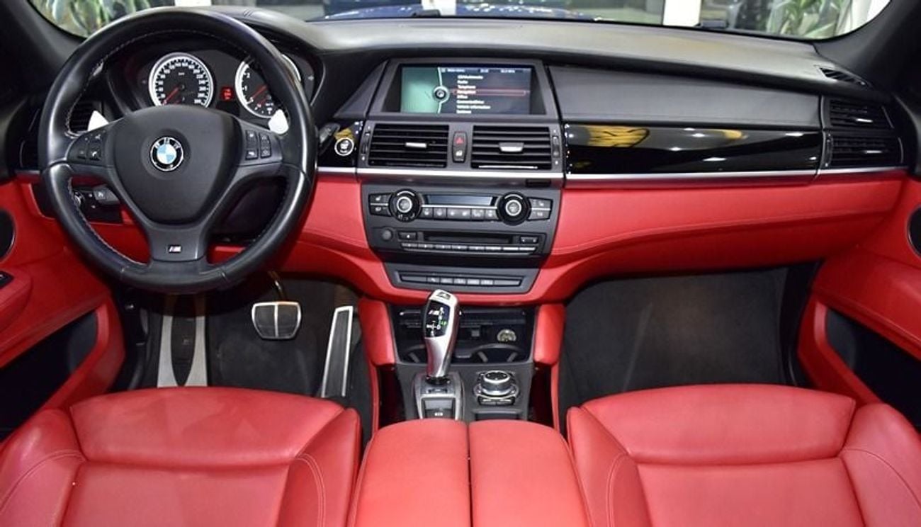 BMW X6M EXCELLENT DEAL for our BMW X6 M ( 2013 Model ) in Blue Color GCC Specs