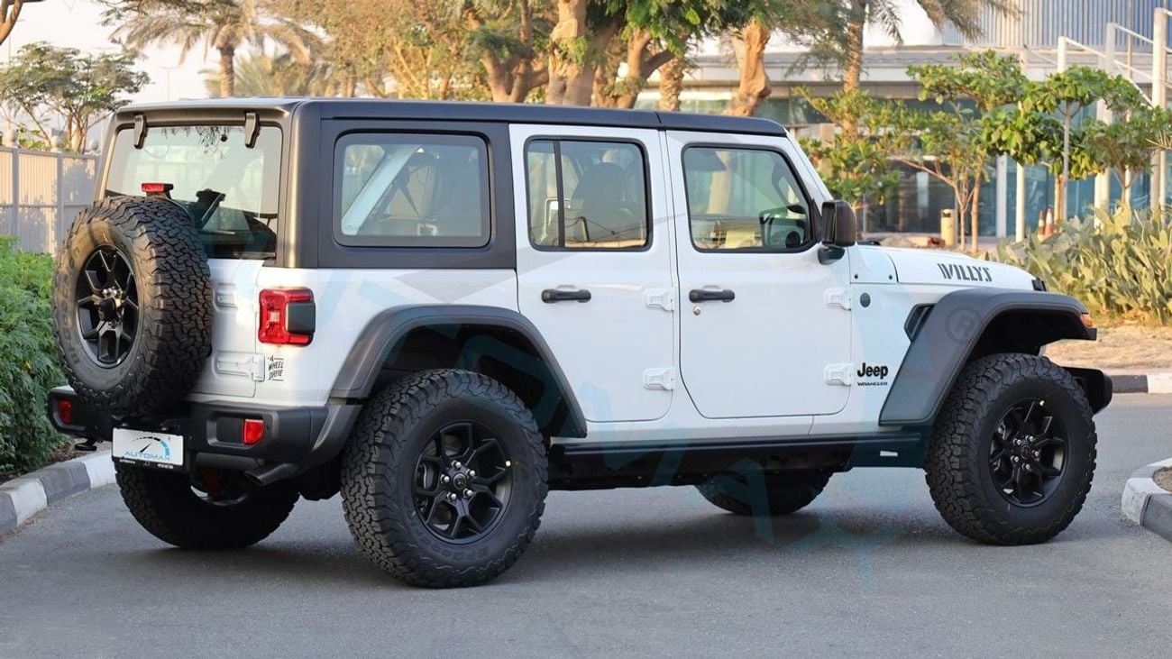 Jeep Wrangler Unlimited Willys V6 3.6L 2026 GCC Witn 3 Years or 60,000 Km Warranty @Official Dealer