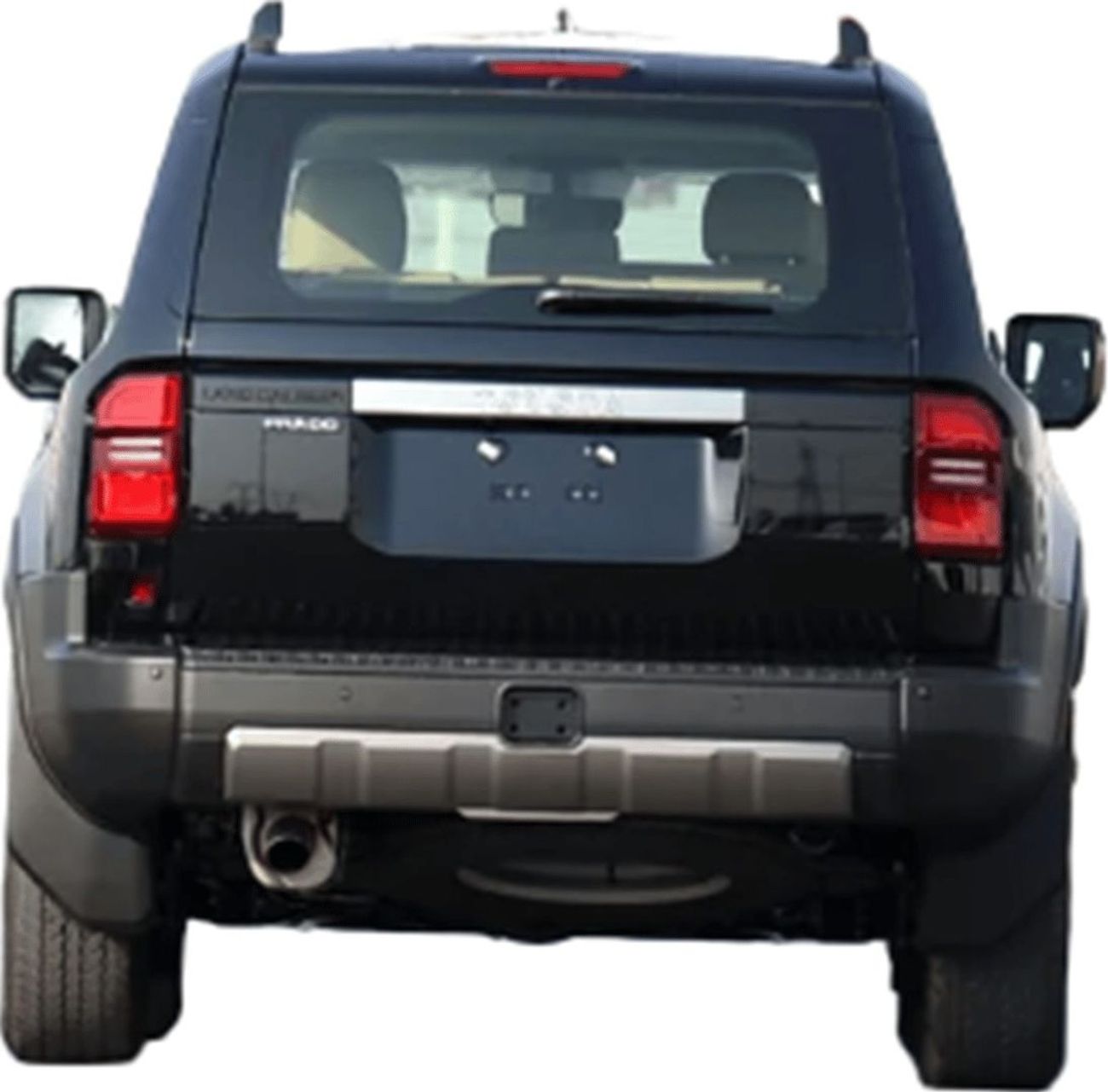 تويوتا برادو ECT0122 - 2025 Toyota Prado Mid Options R1 - 2.4L Petrol Auto Black