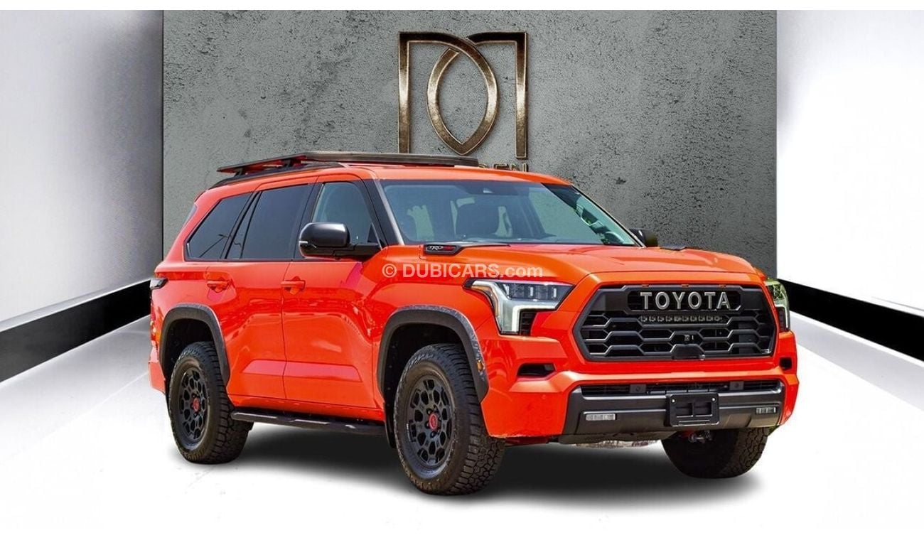 Toyota Sequoia TRD Pro 4WD Hybrid/Pano-Roof. For Local Registration +10%