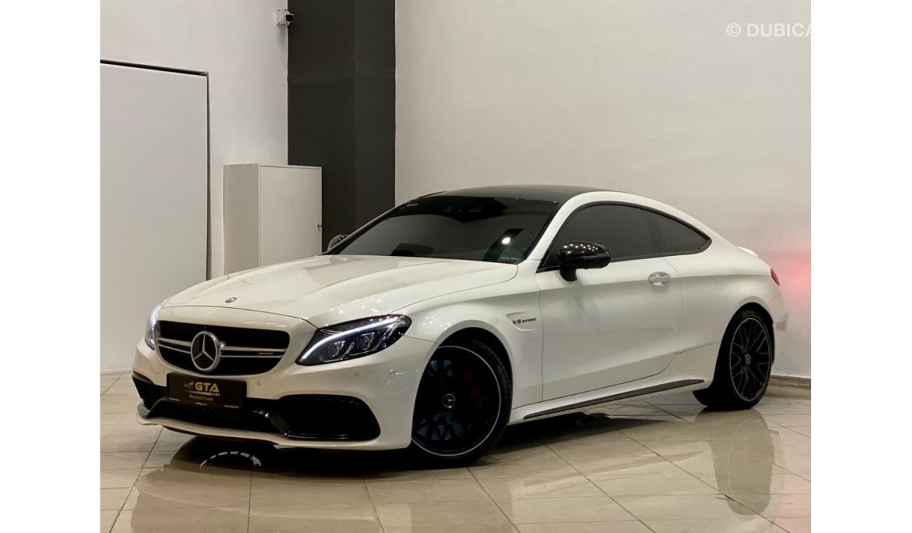 مرسيدس بنز C 63 كوبيه 2017 Mercedes Benz AMG C63s Coupe, Warranty, Service Contract, Low KM, GCC