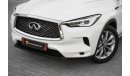 Infiniti QX50 Autograph | 2,936 P.M  | 0% Downpayment | Immaculate Condition!