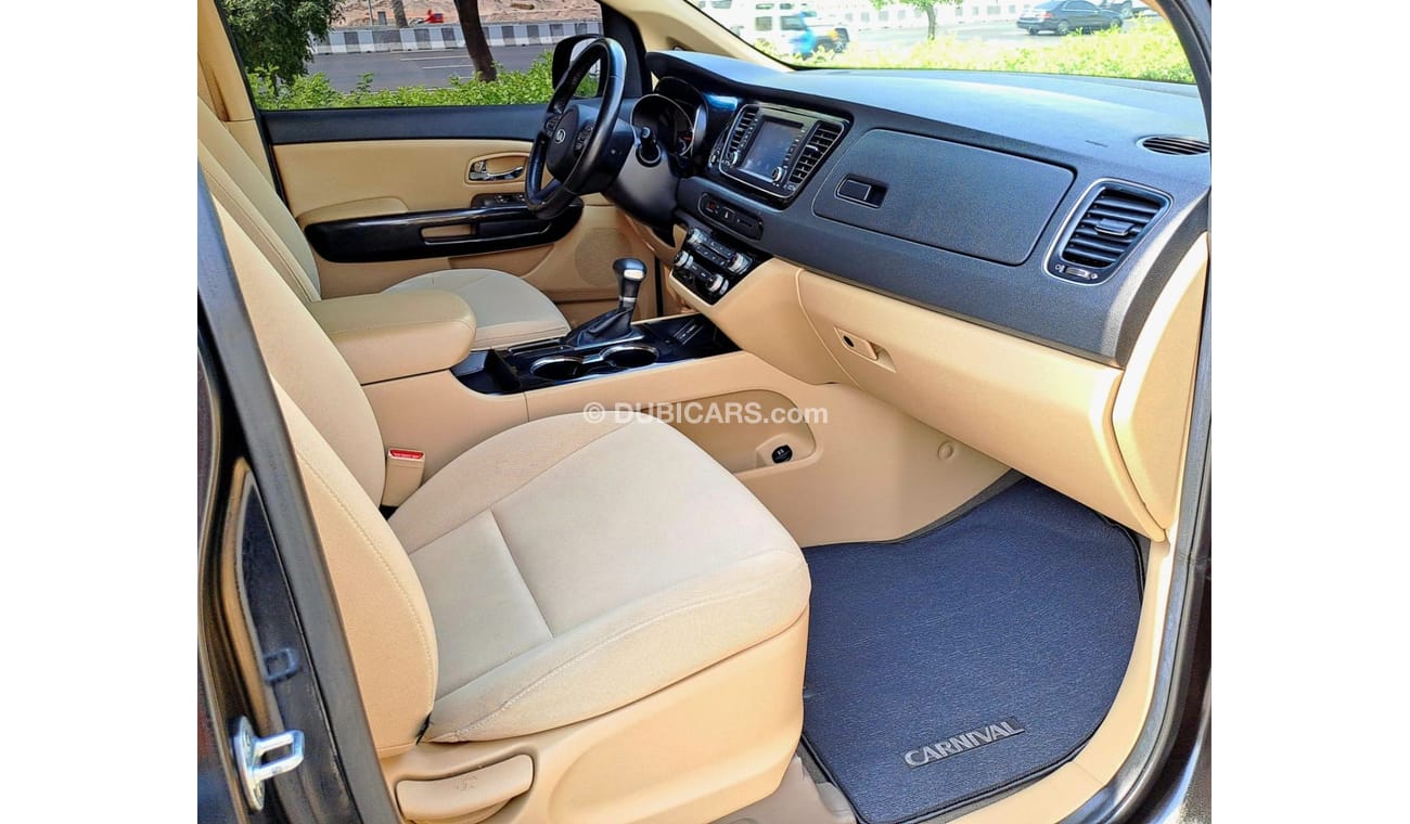 Kia Carnival EX KIA CARNIVAL 2020 3.3L GCC ( 1199/-MONTHLY ) 8 SEATER