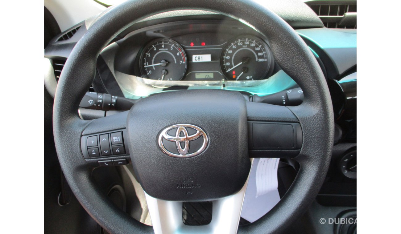 Toyota Hilux 2.7L Petrol Double Cab DLX Manual (Export only outside GCC Countries)