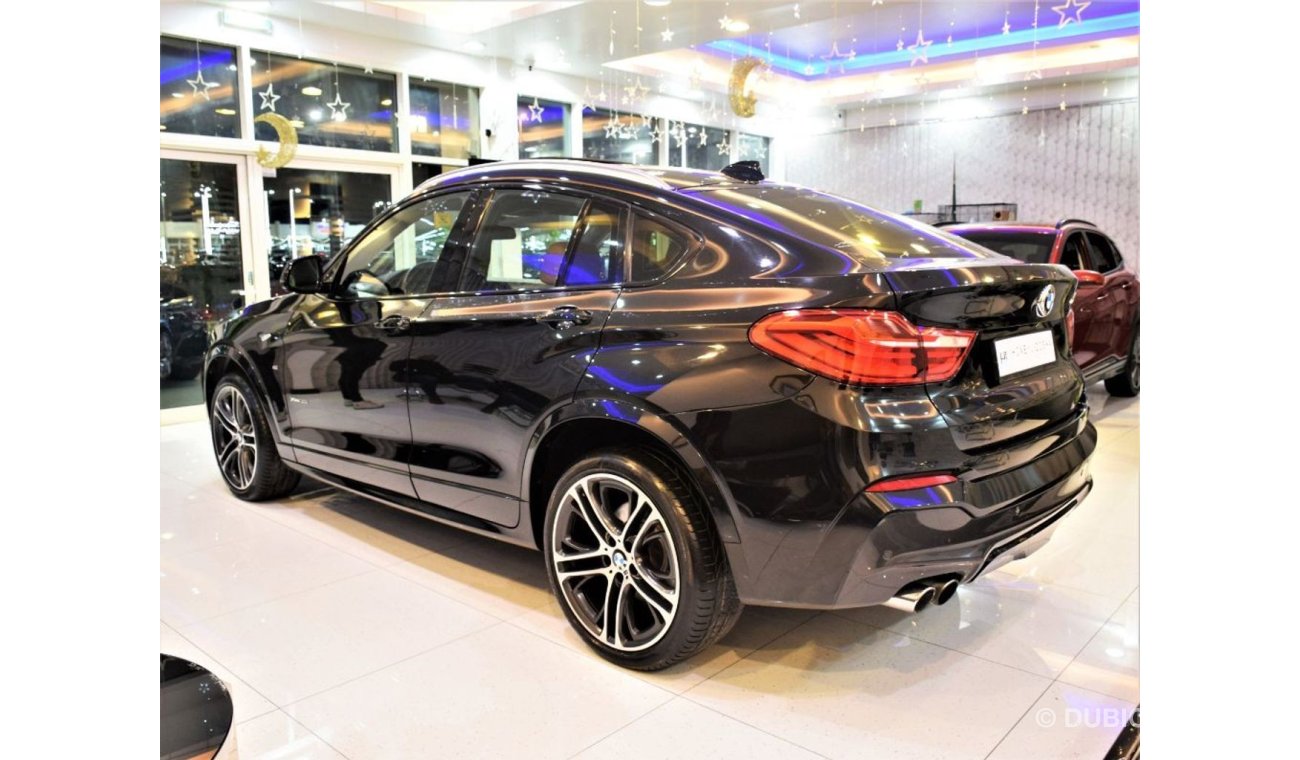 بي أم دبليو X4 ONLY 77000 KM! AMAZING BMW X4 M-Kit X-Drive35i 2015 Model!! in Black Color! GCC Specs