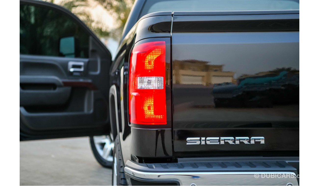 GMC Sierra SLE - GCC - AED 1,841 Per Month - 0% DP