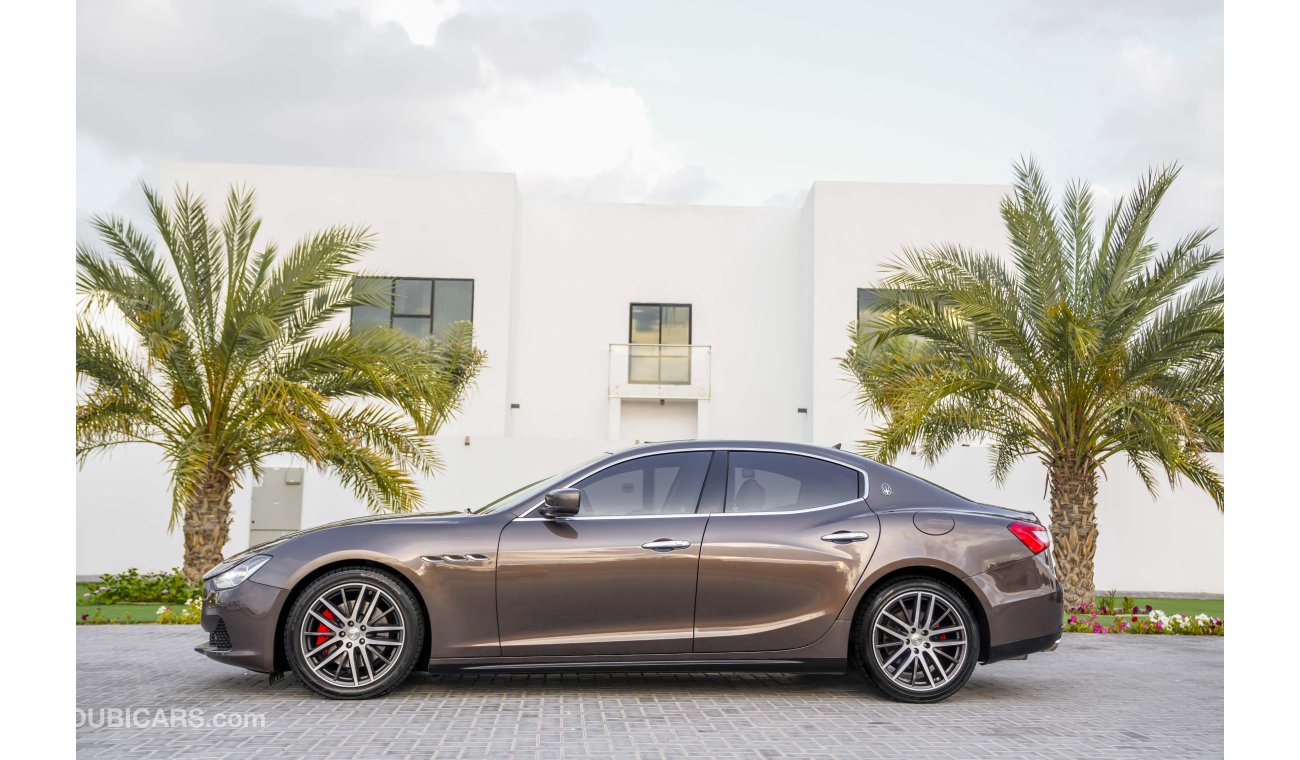 Maserati Ghibli | AED 2,135 Per Month | 0% DP | Fully Loaded! - Exceptional Condition!