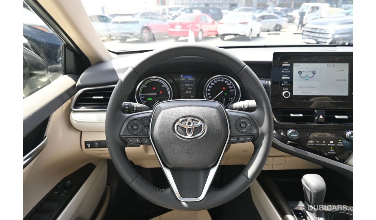 تويوتا كامري Toyota Camry GLE 2.5L Hybrid, Sedan, FWD, 4Doors , Model 2024, Color Black