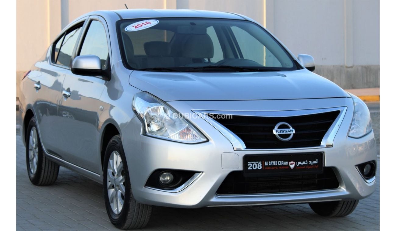 Nissan Sunny Nissan Sunny 2016 GCC No. 1 in excellent condition without accidents, very clean from inside and out