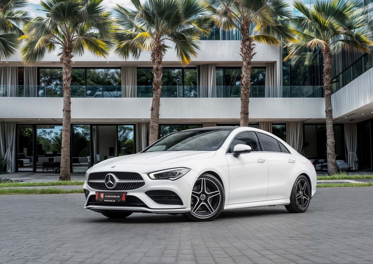 Mercedes Benz CLA250 CLA 250 AMG | 2,742 P.M | 0% Downpayment | 2028 GARGASH WARRANTY!