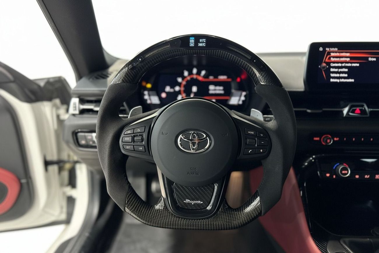 Toyota Supra GR 3.0L M/T AED 4504 / Monthly l 0% Downpayment l Toyota Supra GR 3.0 Manual l Al-Futtaim Warranty &