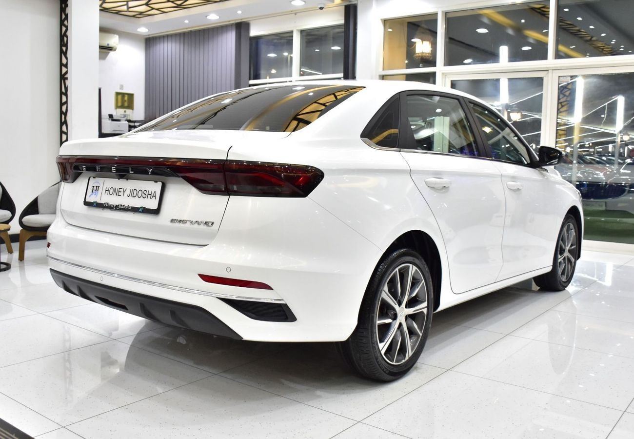 Geely Emgrand EXCELLENT DEAL for our Geely Emgrand ( 2024 Model ) in White Color GCC Specs