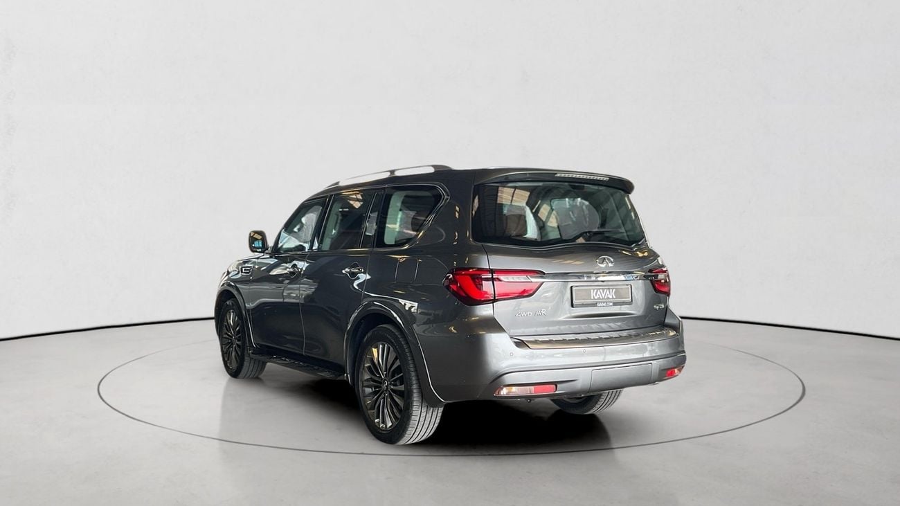 إنفينيتي QX80 5.6 8STR 4WD AUTO LUXE PROACTVE TOW | شامل الضمان | 0 ﺪﻔﻋﺓ ﺃﻮﻟﻯ