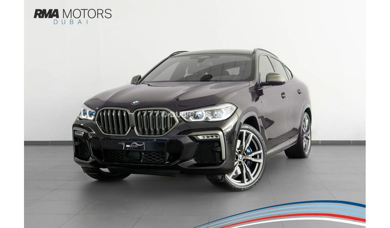 بي أم دبليو X6 50i M سبورت 2020 BMW X6 M50i 523hp / BMW Warranty & Service Contract / Ful Car PPF