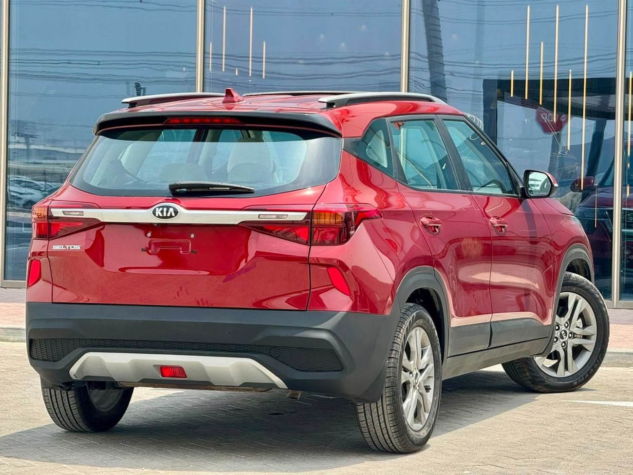Kia Seltos LX 740-Monthly Kia Seltos 2021 l GCC l Accident Free | Sunroof