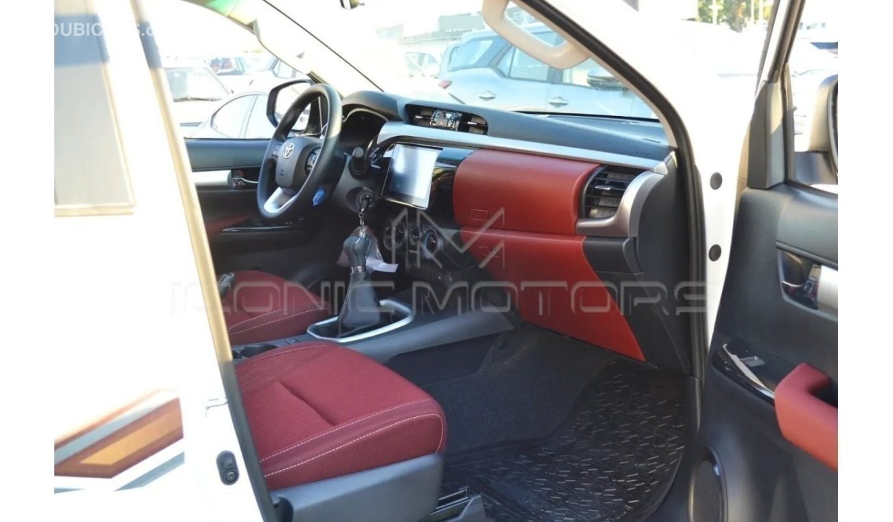 تويوتا هيلوكس 2024 TOYOTA HILUX DC 2.7L PETROL M/T 4X4 GLX