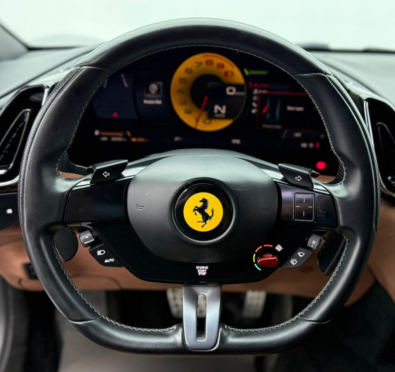 فيراري روما 2021 Ferrari Roma ,Ferrari Warranty+Service Contract+Full Service History ,GCC