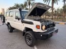 تويوتا لاند كروزر 70 Toyota landcruise Hard Top 2022MODEL Engine 4.5 Diesel v8 colour white Transmission Manual Interior 