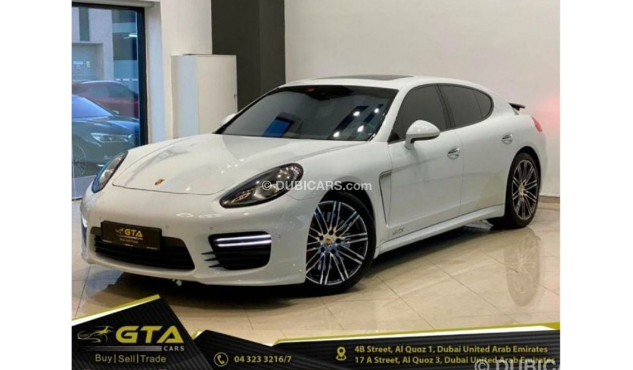 بورش باناميرا 2016 Porsche Panamera GTS, Porsche Warranty, Full Service History, Low Kms, GCC