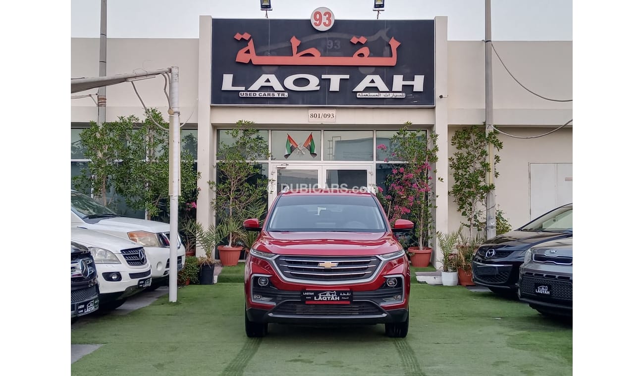 شيفروليه كابتيفا 1600 سى سى خليجى 4 سلندر موديل 2022  مثبت سرعة تحكم رنجات شاشة كاميرا خلفية بحالة ممتازة