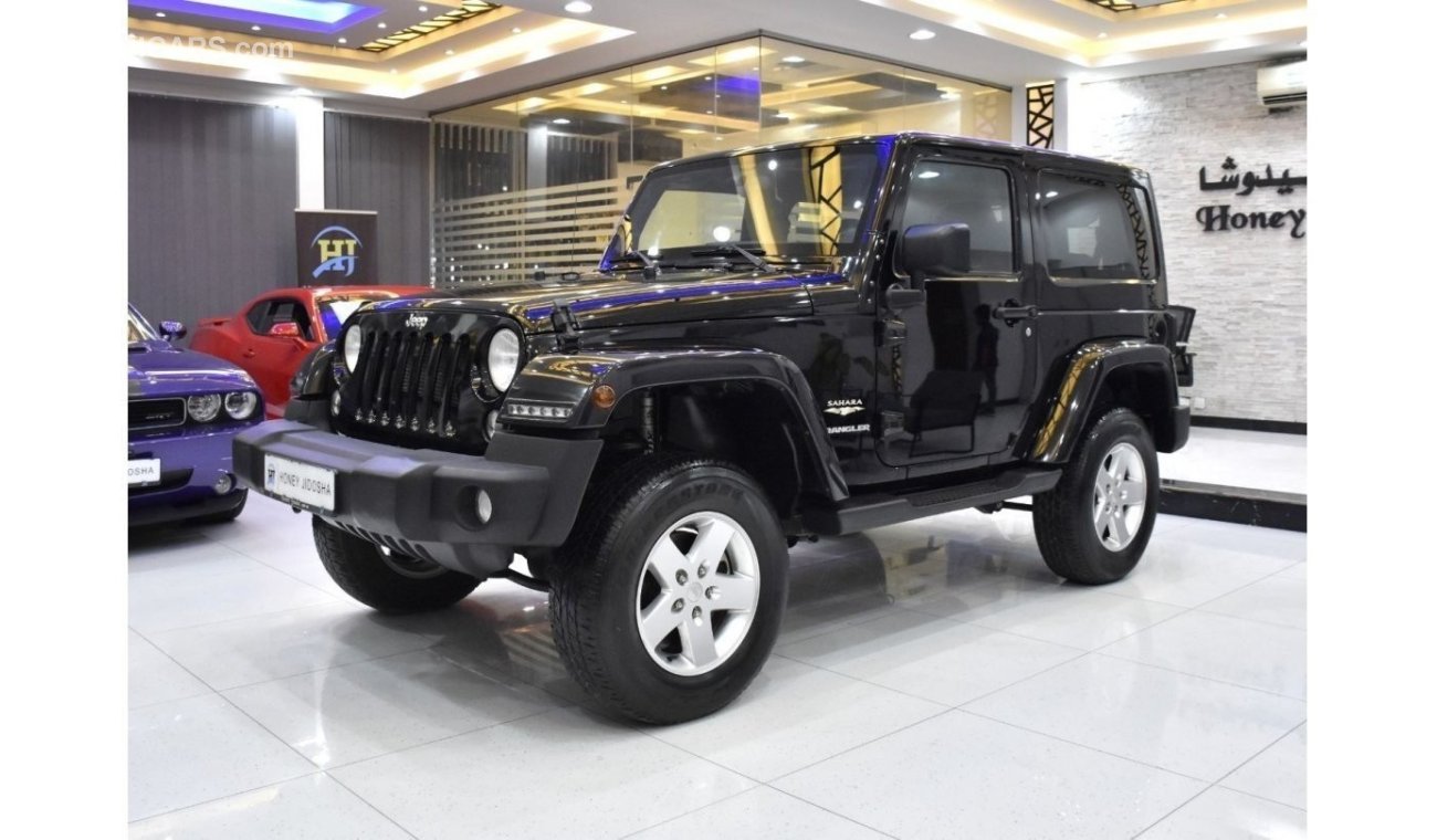Jeep Wrangler EXCELLENT DEAL for our Jeep Wrangler SAHARA ( 2014 Model ) in GCC Color GCC Specs
