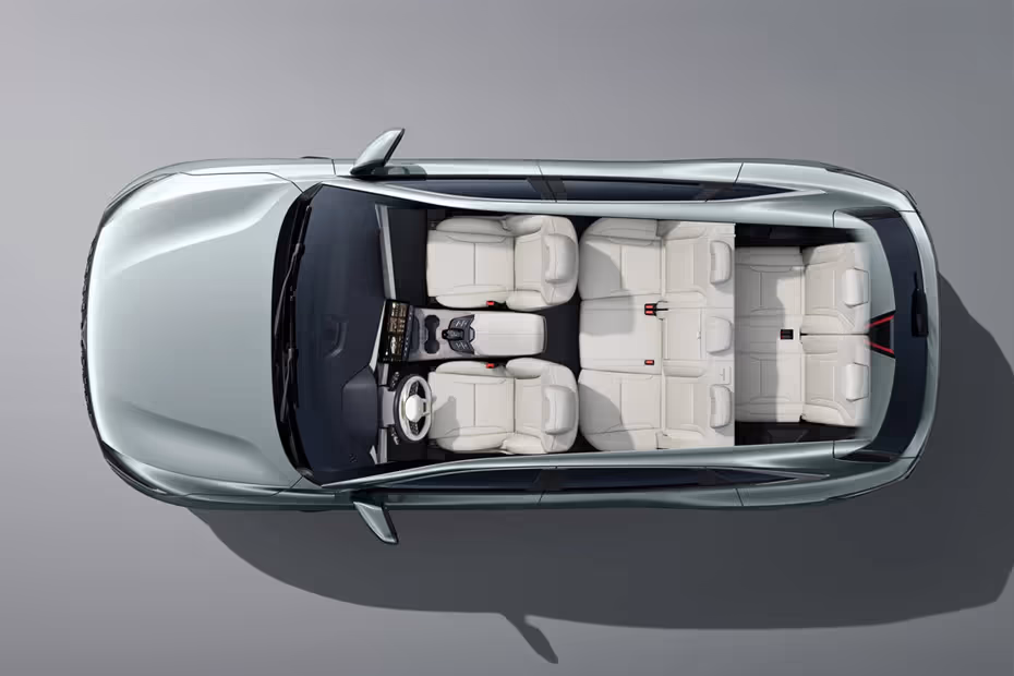 Kaiyi X7 interior - Seats Top View
