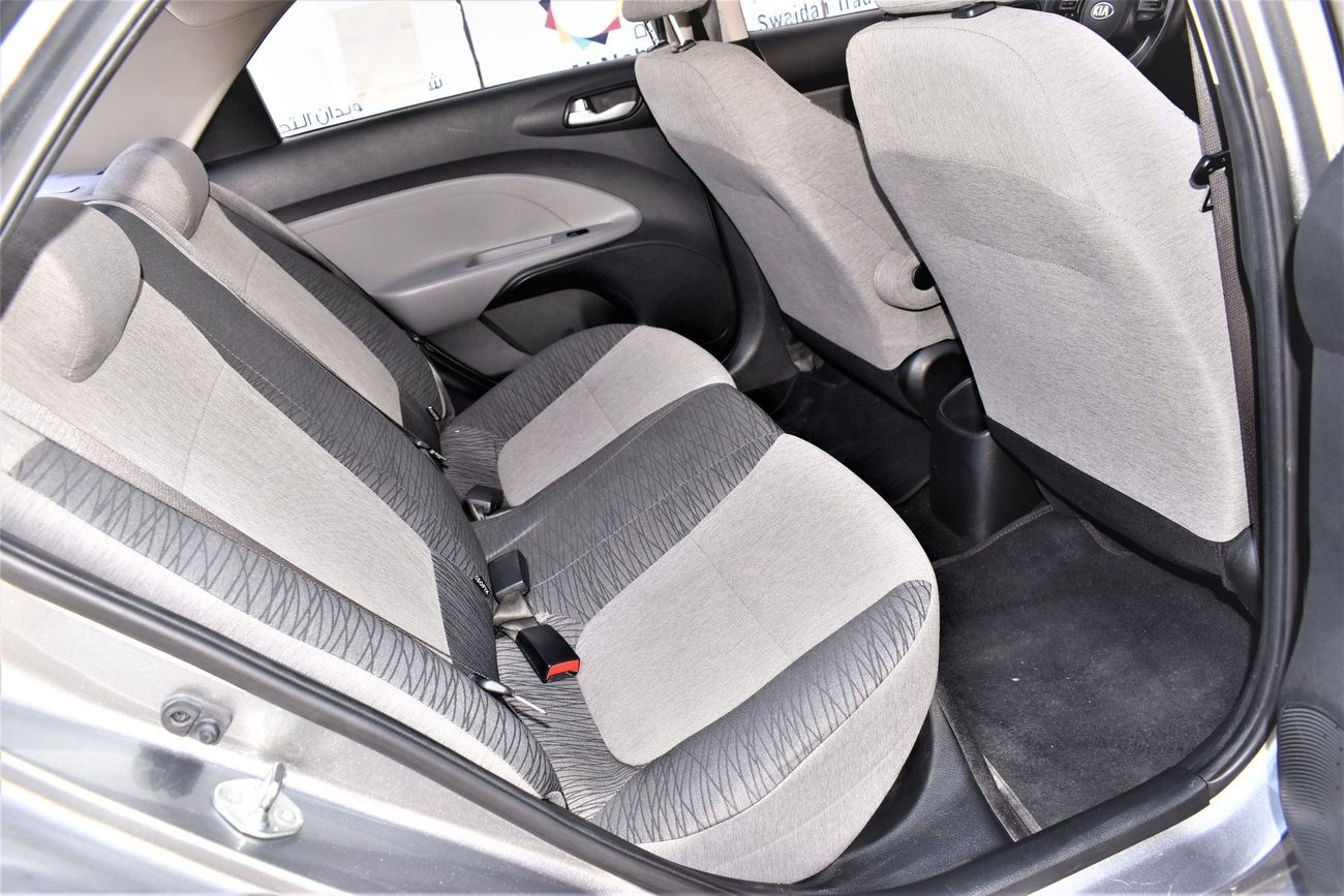 Kia Pegas AED 880 PM | 1.4L BASE GCC DEALER WARRANTY