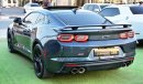 شيفروليه كامارو GCC/Camaro 2SS V8 6.2L 2019/Under Warranty/FullOption/Low Kms/Excellent Condition