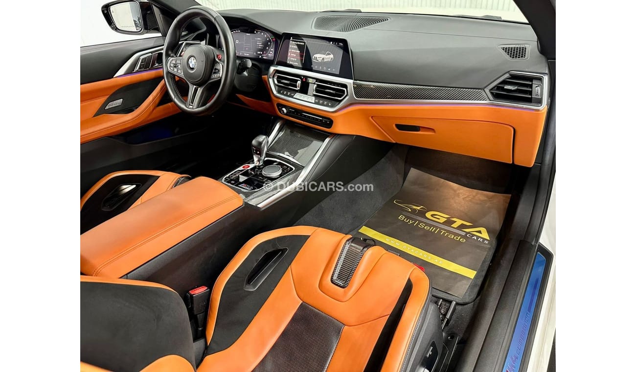BMW M4 2021 BMW M4 Competition G82 (M Series) Coupe, AGMC Warranty + Service Contract, GCC