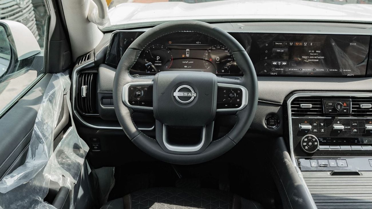 نيسان باترول 2026 Nissan Patrol LE T1 3.5L AT Petrol (White-Black)