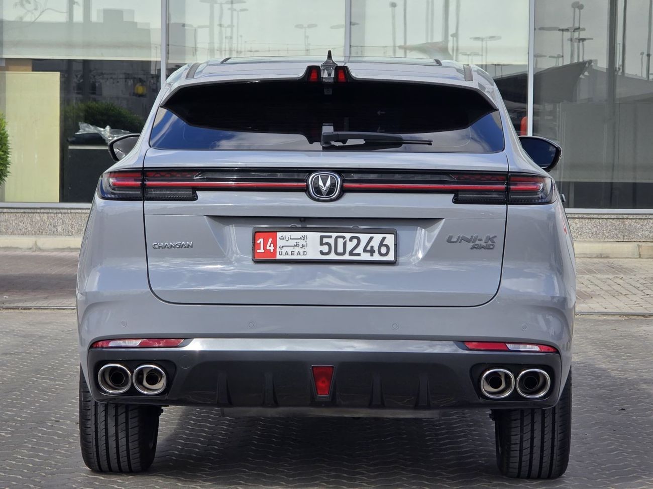 Changan Uni K 2.0T Elite CHANGAN UNI-K 2024 GCC FSH // UNDER WARRANTY // 2 KEYS // PERFECT CONDITION