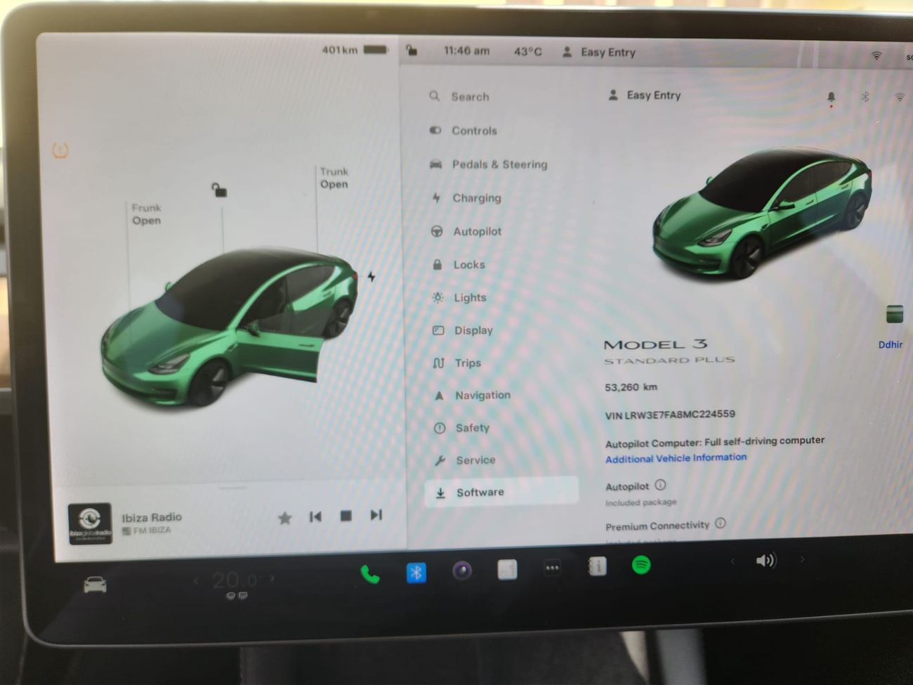 Tesla Model 3 Standard plus
