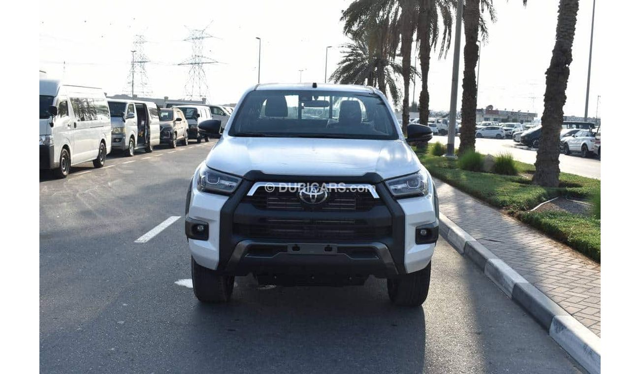 تويوتا هيلوكس D/cab P/up 4x4 2.8L Diesel - A/T - 24YM - ADV. - WHT_BLK (EXPORT OFFER)
