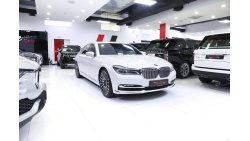 BMW 740Li Li (2018) 3.0L V6 TWIN TURBO GCC SPECS UNDER WARRANTY AND SERVICE CONTRACT