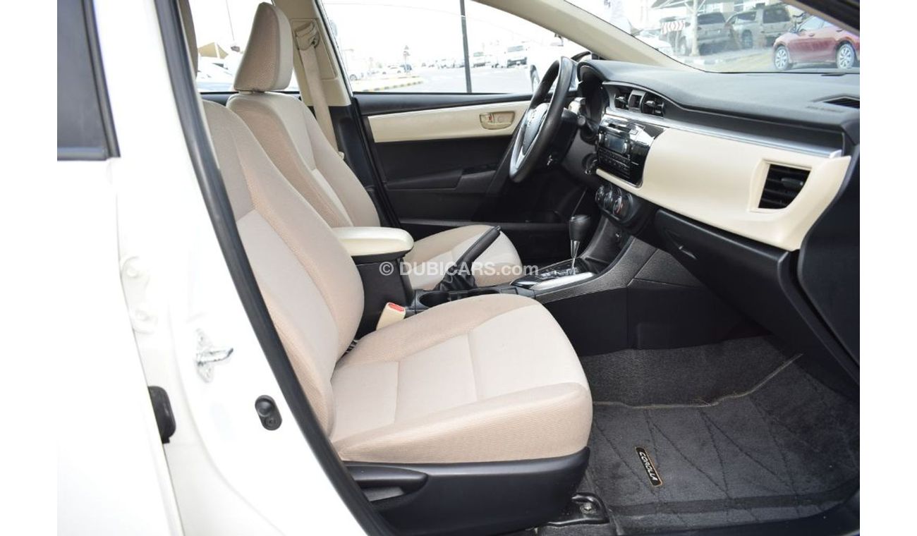 Toyota Corolla 2016 without paint without accidents