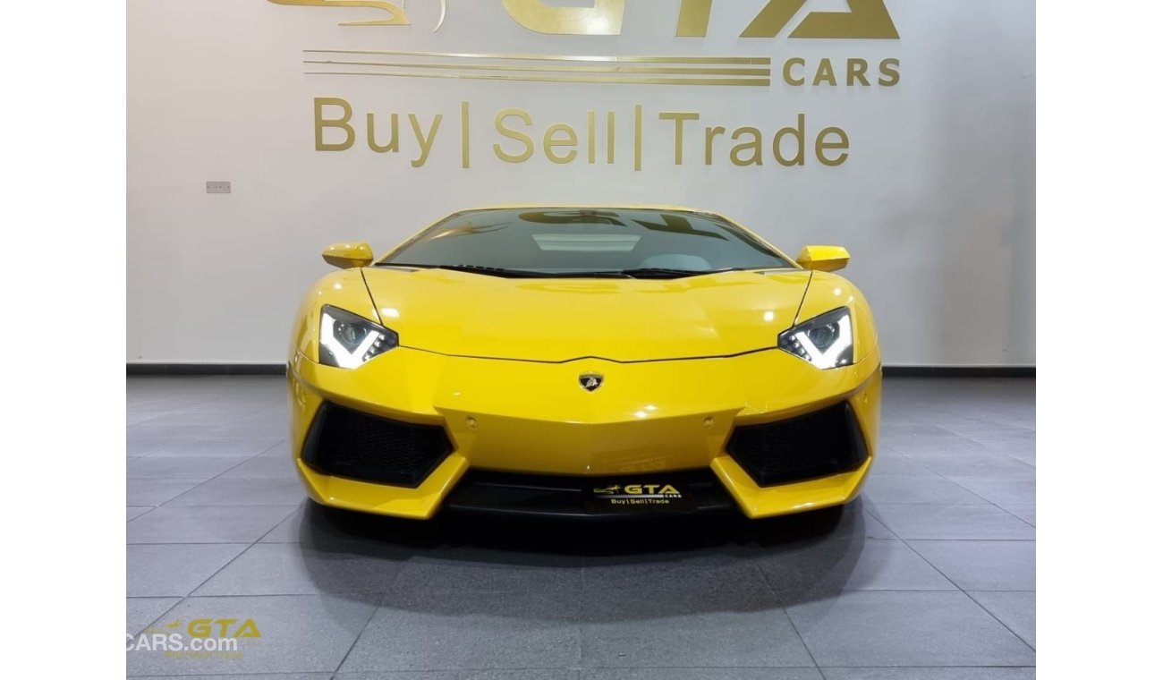 Lamborghini Aventador 2016 Lamborghini Aventador, Full Service History, GCC