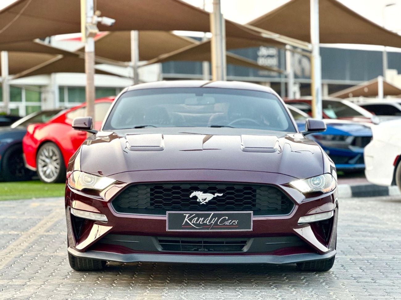 فورد موستانج Ecoboost | Paddle Shifters | Fog Lights | Blindspot | # 18745