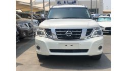 Nissan Patrol ماكينة كبيرة LE بلاتينيوم خليجي فول اوبشن صبغة وكالة شرط الفحص