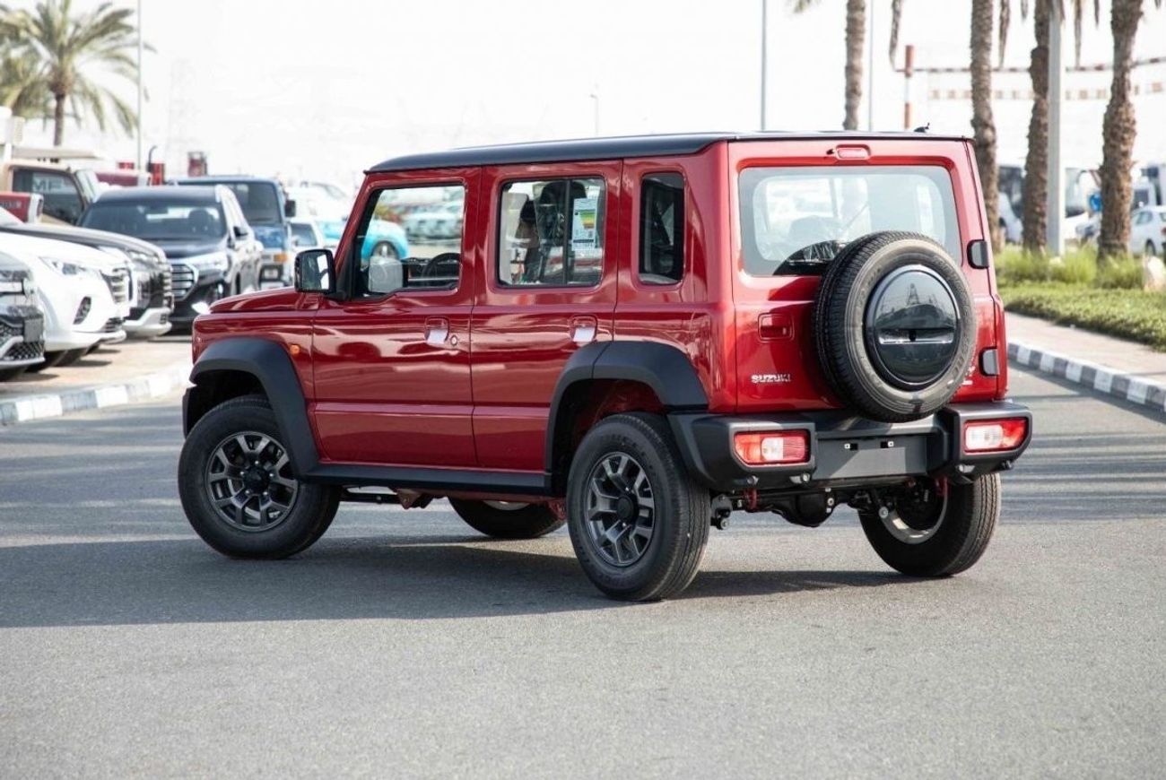 Suzuki Jimny 2024 Suzuki Jimny 1.5 GLX - Sizzling Red + Black inside Black | Export Only