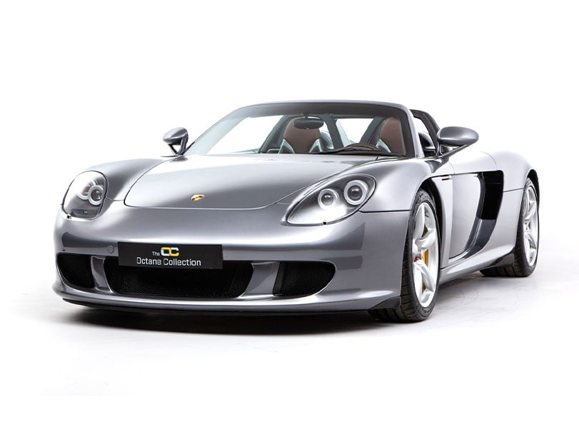 Porsche Carrera GT cover - Front Left Angled